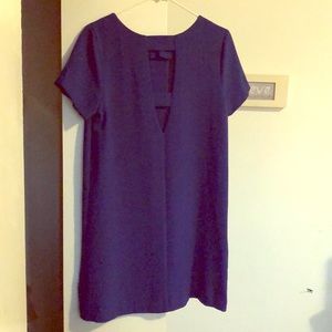 Royal Blue cocktail dress ! Classy back detail